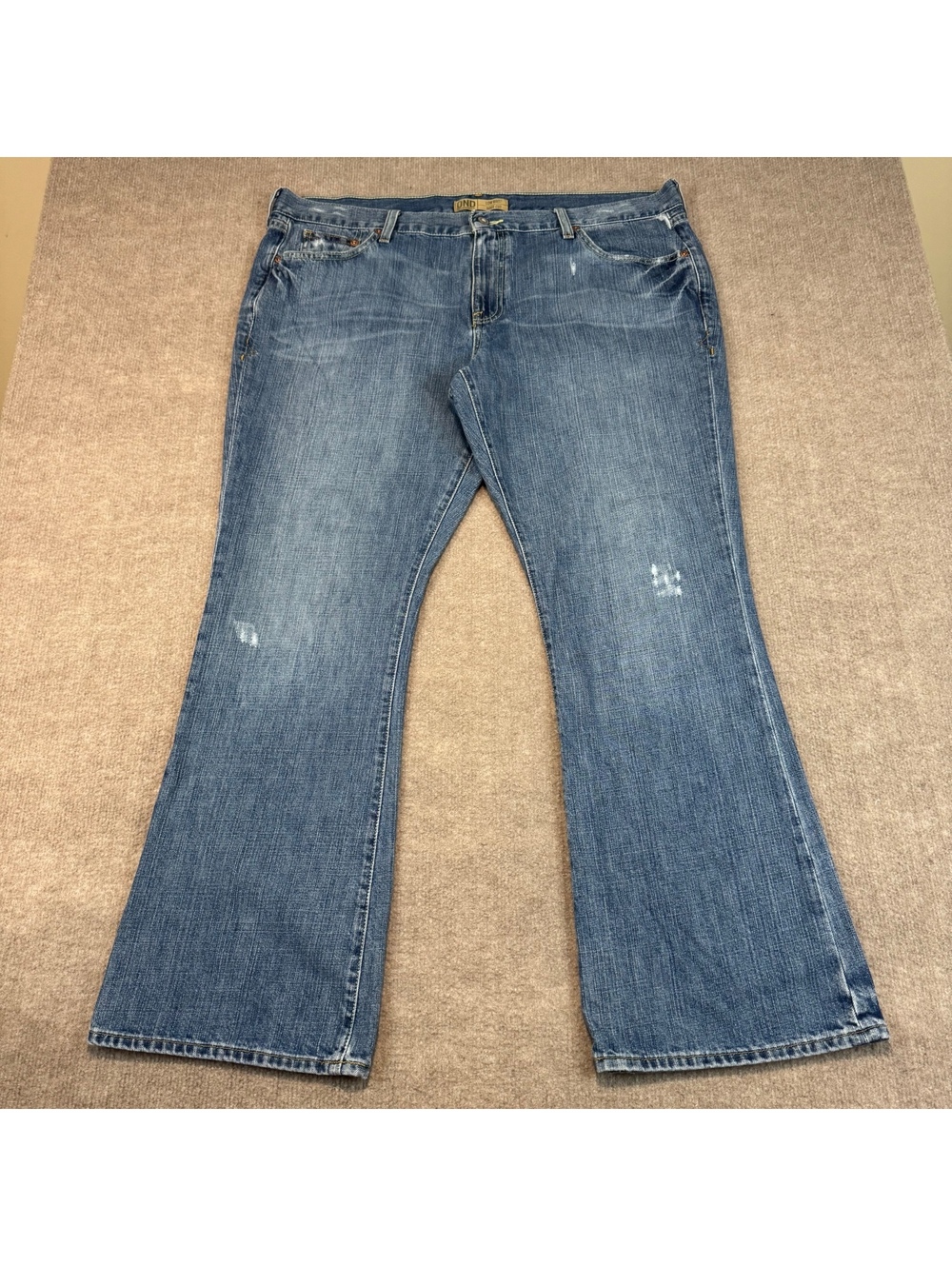 Vintage Old Navy Jeans Womens 18 Short 40x30" Flared Bootcut Low Rise Blue Y2K
